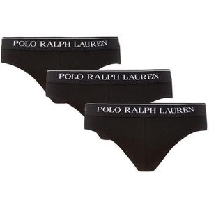 Polo Ralph Lauren - Slipjes - Zwart - Katoen - Set van 3
