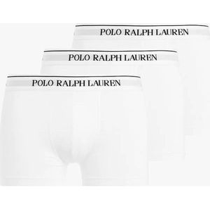 Polo Ralph Lauren boxershort wit effen 3-pack