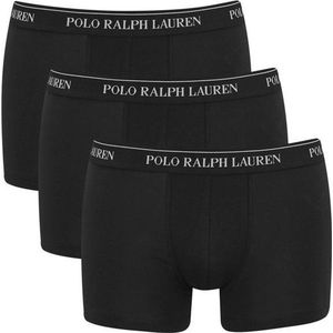 Polo Ralph Lauren - Boxershorts - Zwart - Katoen, Elastaan - Set van 3