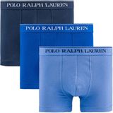 Polo Ralph Lauren - Boxershort - Blauw - Effen - 3-Pack