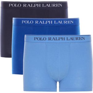Polo Ralph Lauren - 3 Pack Boxershorts - Blauw - Katoen