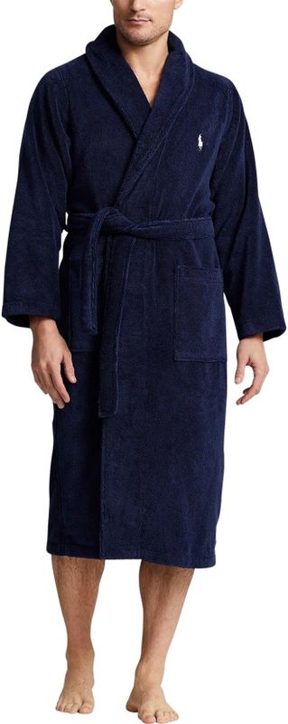 Polo Ralph Lauren - Badjas - Donkerblauw - Katoen