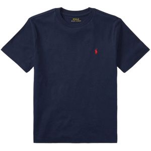 Polo Ralph Lauren - T-shirt met Logostitching - Effen Design - Jongens