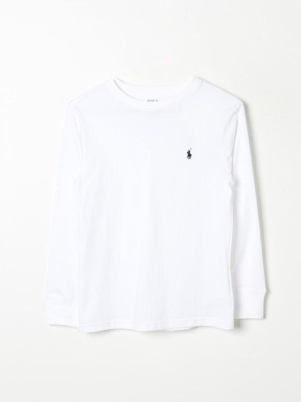 Polo Ralph Lauren - Shirt - Wit - Lange Mouw - Normale Pasvorm