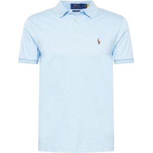 POLO Ralph Lauren Poloshirt Lichtblauw - Slim Fit met Logo