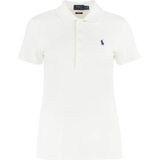 Ralph Lauren, Dames, Tops, Wit, Maat: M Katoen,