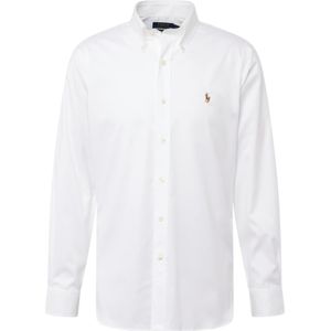 Polo Ralph Lauren - Zakelijk Overhemd - Wit - Regular Fit - Lange Mouw