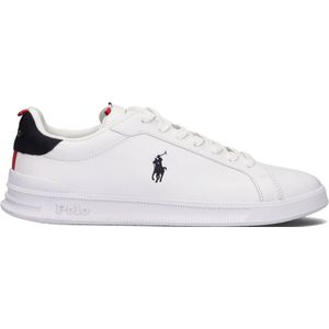 Polo Ralph Lauren Hrt Ct Ii Lage sneakers - Leren Sneaker - Heren - Wit - Maat 42