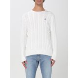 Ralph Lauren - Kabelgebreide Trui - Wit - Katoen