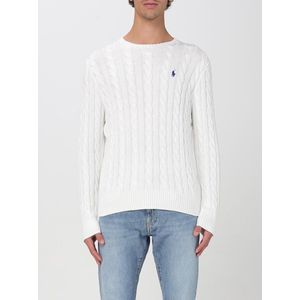 Ralph Lauren - Kabelgebreide Trui - Wit - Katoen