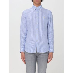 Polo Ralph Lauren - Overhemd - Blauw - Linnen