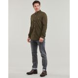 Polo Ralph Lauren - Recht Hemd - Olijfgroen - Katoen