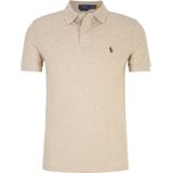 T-shirt - Mélange - Katoen - Slanke Pasvorm - Kwartmouw