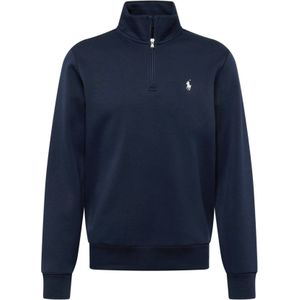Polo Ralph Lauren Sweater Donkerblauw - Classic Fit - Effen Katoen