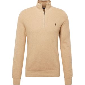 Polo Ralph Lauren - Shirt - Camel - Jersey - Slanke Pasvorm