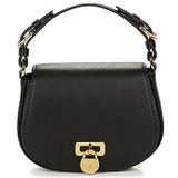 Lauren Ralph Lauren Tanner Handtas Leer 20 cm black