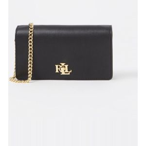 Ralph Lauren Clutch van leer met logo