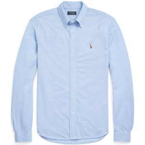 Polo Ralph Lauren - Overhemd - Blauw - Katoen - Normale Fit