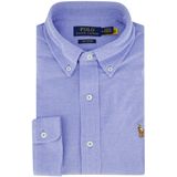 Polo Ralph Lauren - Overhemd - Blauw - Katoen - Normale Fit
