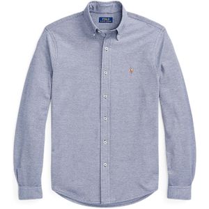 Regular fit vrijetijdsoverhemd met logostitching