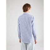 LAUREN RALPH LAUREN - Gestreept Hemd - Blauw/Wit - 95% Katoen, 5% Elasthan