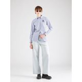 LAUREN RALPH LAUREN - Gestreept Hemd - Blauw/Wit - 95% Katoen, 5% Elasthan