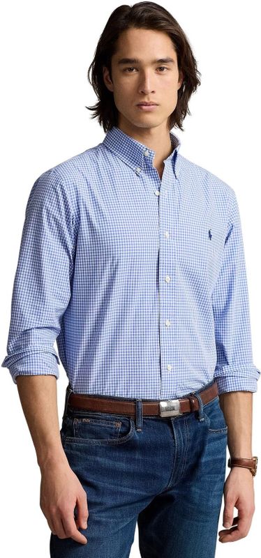 Polo Ralph Lauren - Casual Overhemd - Blauw Geruit - Katoen
