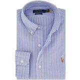 POLO Ralph Lauren Gestreept Regular Fit Overhemd Blue/White Multi
