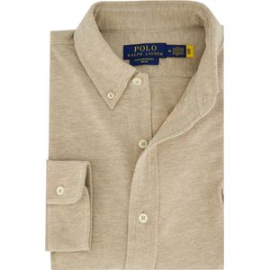 Polo Ralph Lauren - Katoenen Overhemd - Beige - Normale Fit