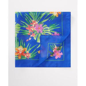 Ralph Lauren Sjaal van zijde met bloemenprint 55 x 55 cm