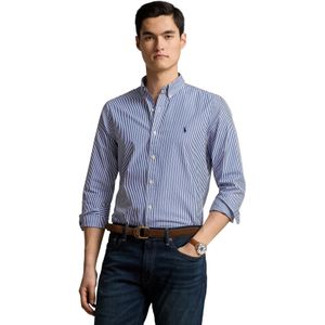 Polo Ralph Lauren - Gestreept Overhemd - Blauw - Katoen