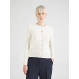 Lauren Ralph Lauren Gebreid vest  crème / goud