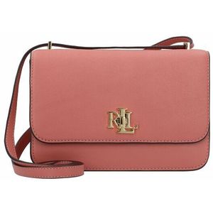 Lauren Ralph Lauren Sophee Schoudertas Leer 22 cm  oranje