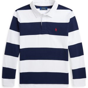Polo Ralph Lauren - C Core - Poloshirt - Navy/Wit Gestreept