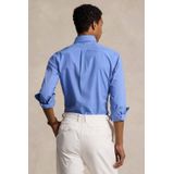 Polo Ralph Lauren - Overhemd - Blauw - Katoen - Stretch Poplin