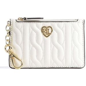 Lauren Ralph Lauren Kredietkaart etui Leer 13.5 cm  beige