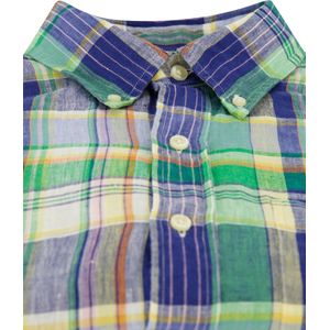 Polo Ralph Lauren - Casual Overhemd - Donkerblauw - 100% Linnen