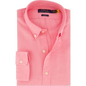 Polo Ralph Lauren - Casual Overhemd - Roze - 100% Linnen