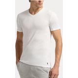 Polo Ralph Lauren - T-shirt - Wit - Set van 3 - V-hals - Katoen