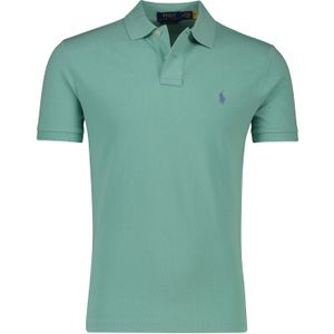 Ralph Lauren polo groen custom slim fit katoen