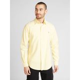 Polo Ralph Lauren, Heren, Overhemden, Geel, Maat: L Katoen,