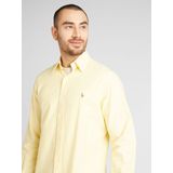 Polo Ralph Lauren, Heren, Overhemden, Geel, Maat: L Katoen,