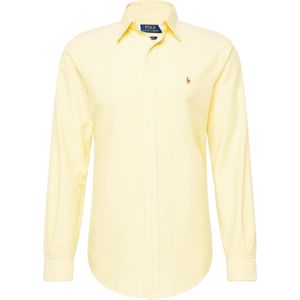 Polo Ralph Lauren, Heren, Overhemden, Geel, Maat: L Katoen,