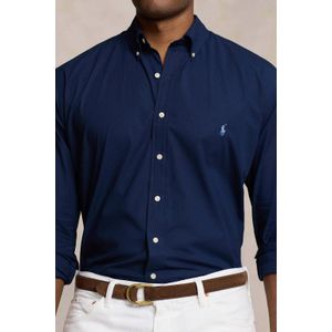POLO Ralph Lauren - Big & Tall - Casual Overhemd - Donkerblauw