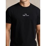 POLO Ralph Lauren Slim Fit T-shirt met Printopdruk Zwart