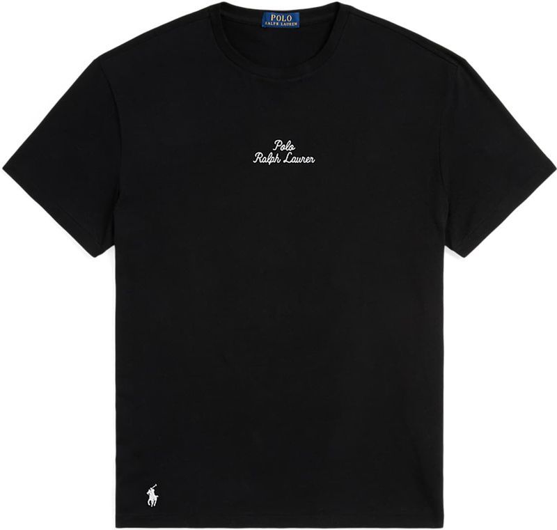 POLO Ralph Lauren Slim Fit T-shirt met Printopdruk Zwart