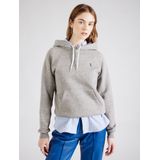 POLO RALPH LAUREN - Hoodie - Grijs - Katoen - Met Capuchon en Buidelzak
