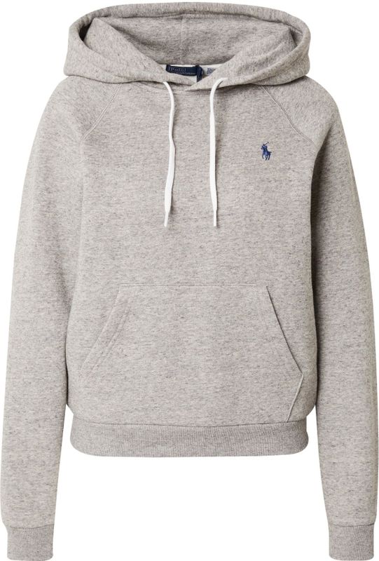 POLO RALPH LAUREN - Hoodie - Grijs - Katoen - Met Capuchon en Buidelzak