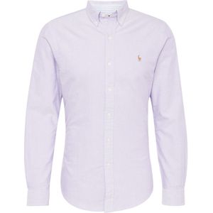 Polo Ralph Lauren, Heren, Overhemden, Paars, Maat: M