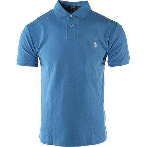 Ralph Lauren - Luxe Knit Polo Shirt - Blauw - Katoen